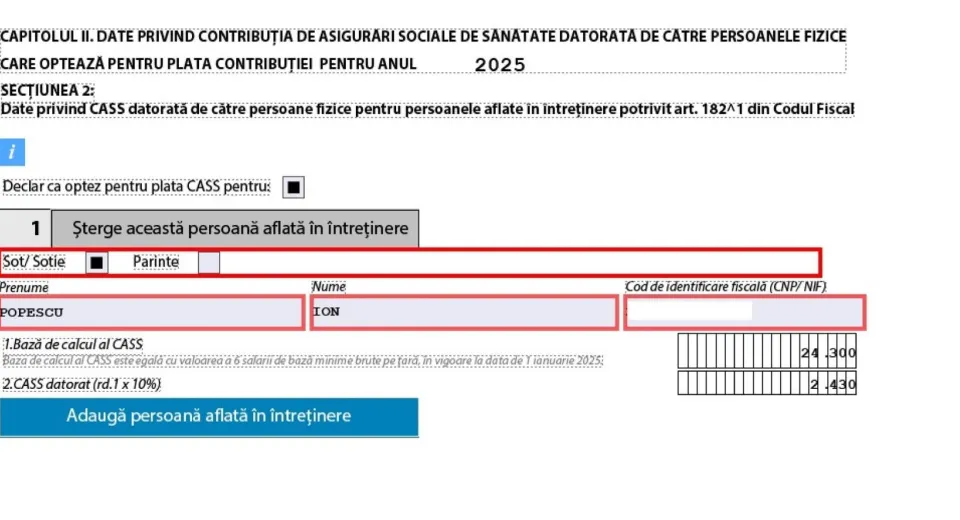 Foto Contribuții de sănătate pentru persoanele aflate în întreținere: ce trebuie să știe contribuabilii