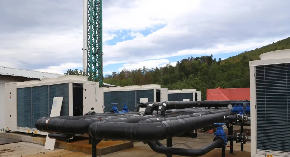 Foto GORJ: Spitalul de la Dobrița, alimentat 100% din surse regenerabile