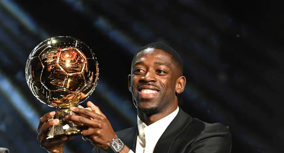 Foto Ousmane Dembele a câștigat Balonul de Aur