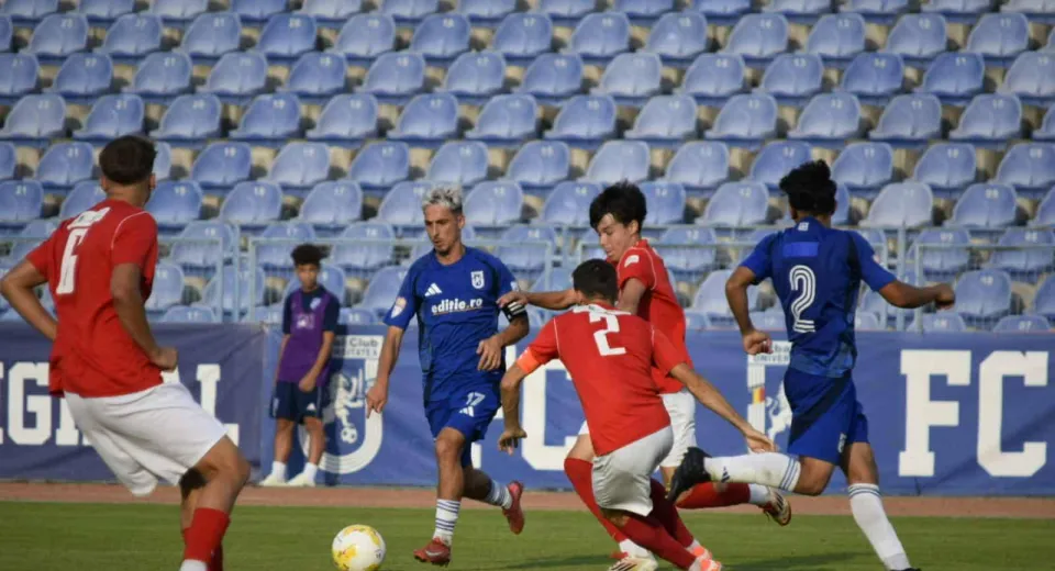 Foto EXCLUSIV. Alex Raicea: „Nu voi părăsi FCU la greu. Ne antrenăm în continuare în condiții de prima ligă“