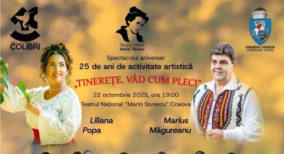 Foto Liliana Popa și Marius Măgureanu, sărbătoriți pe scenă