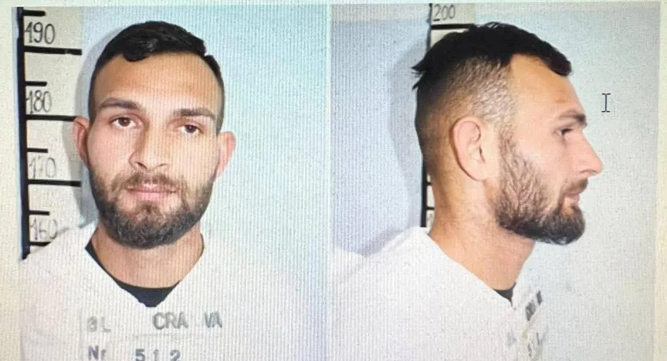 Foto VIDEO: Un tânăr de 27 de ani a evadat de sub escortă la Craiova