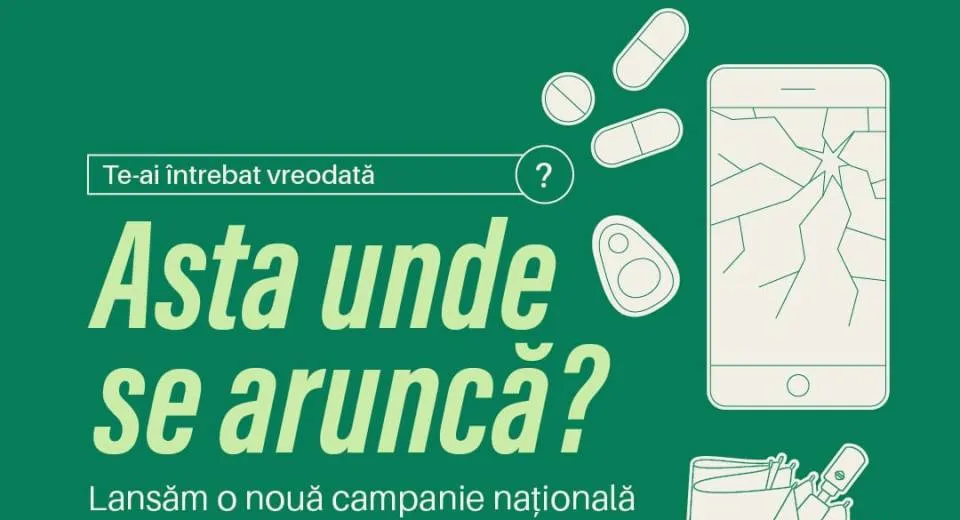 Foto MM: 19 milioane de lei pentru o amplă campanie națională de informare privind colectarea și gestionarea deșeurilor