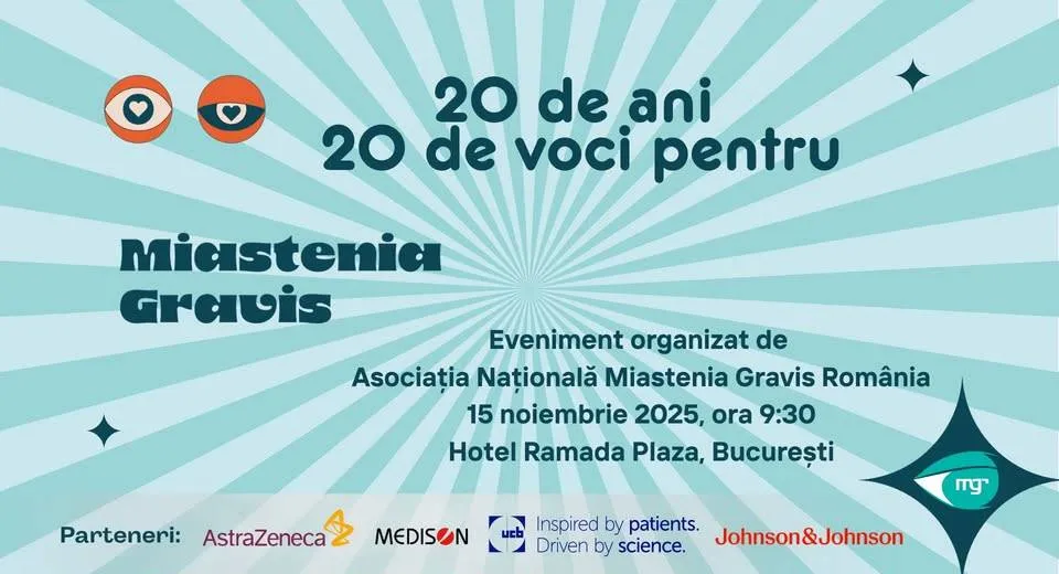 Foto Asociația Națională Miastenia Gravis România marchează două decenii printr-o carte excepțională 