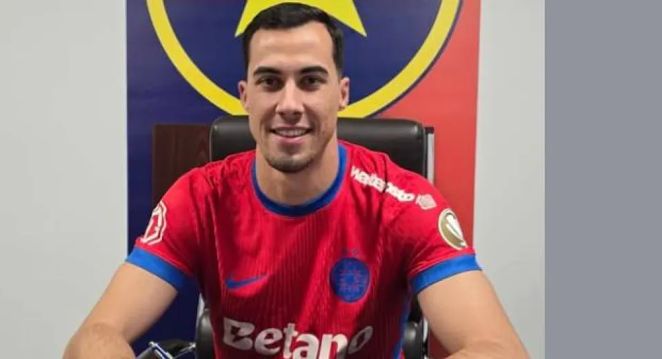 Foto E oficial! Fostul fundaș central al lui FCU, Andre Duarte a revenit în România și a semnat cu FCSB!