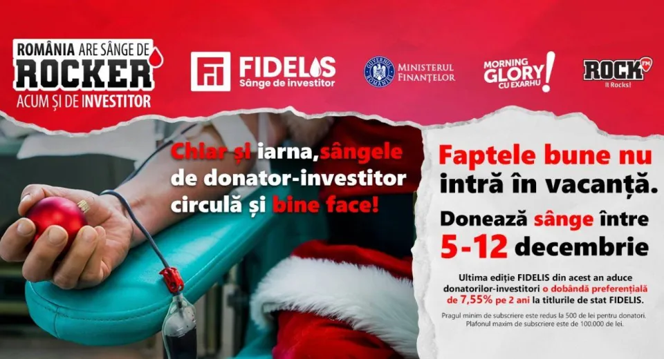 Foto Ultima ediție FIDELIS din 2025: dobânzi neimpozabile de până la 7,55% în lei și 6,20% în euro
