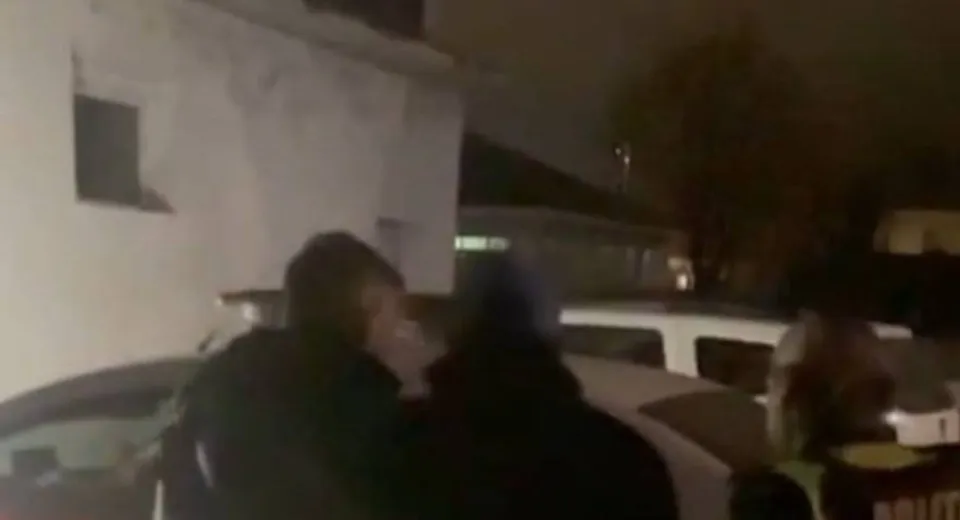 Foto Incident violent la Băilești. Un tânăr de 24 de ani a fost reținut de polițiști