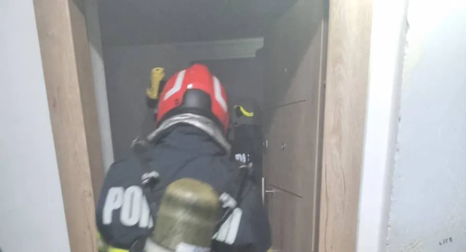 Foto Incendiu în bucătăria unui apartament din Craiova