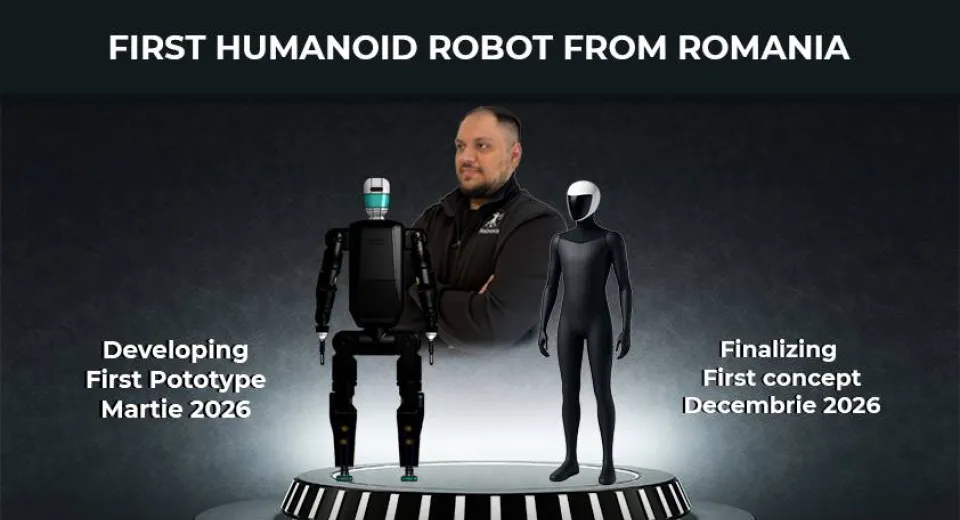 Foto INTERVIU: Roboții umanoizi nu mai sunt un experiment. Dragoș Preda despre utilitate și limite