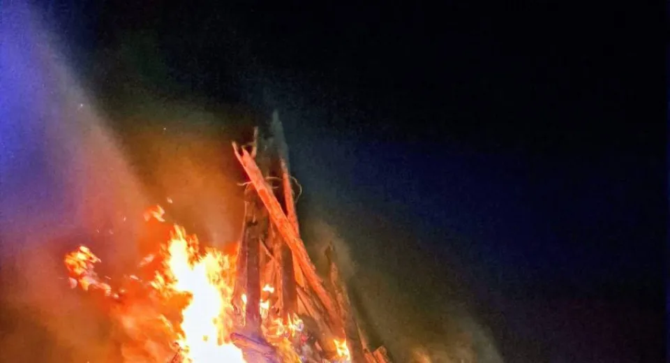 Foto Focurile primăverii. Lăsatul secului de brânză, tradiții vii în satele Olteniei 
