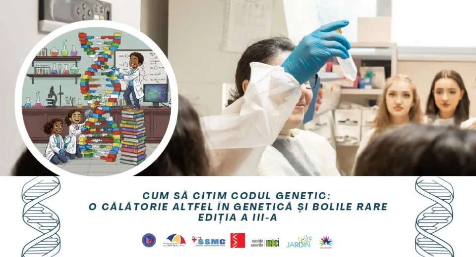 Foto Cum să citim Codul Genetic. O călătorie în genetică și boli rare, 2026