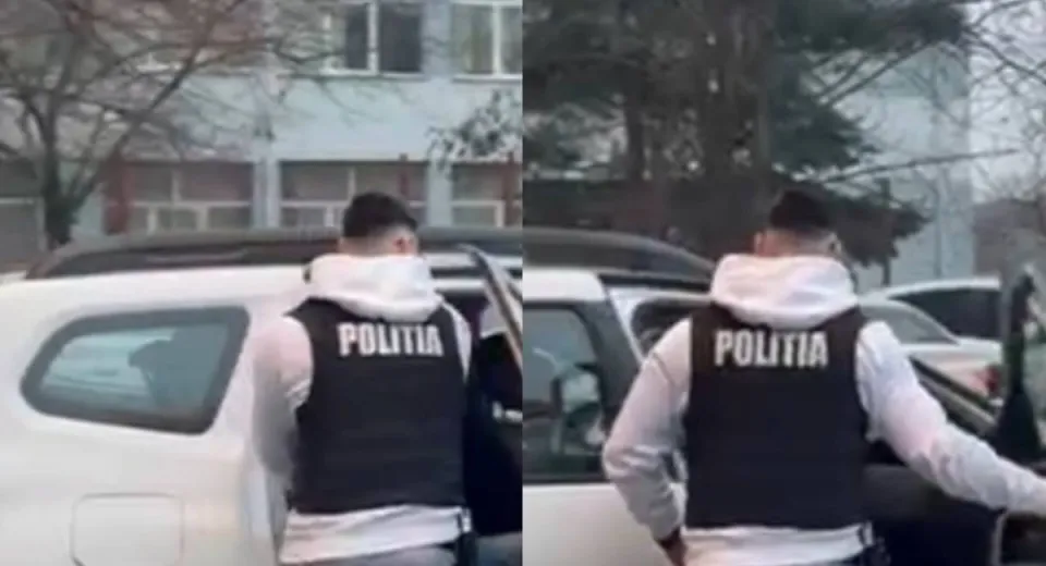 Foto Bărbat reținut după ce a furat combustibil din mai multe mașini parcate în Craiova