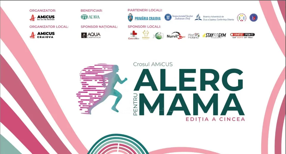 Foto Crosul caritabil „Alerg pentru mama”, la cea de-a cincea ediție
