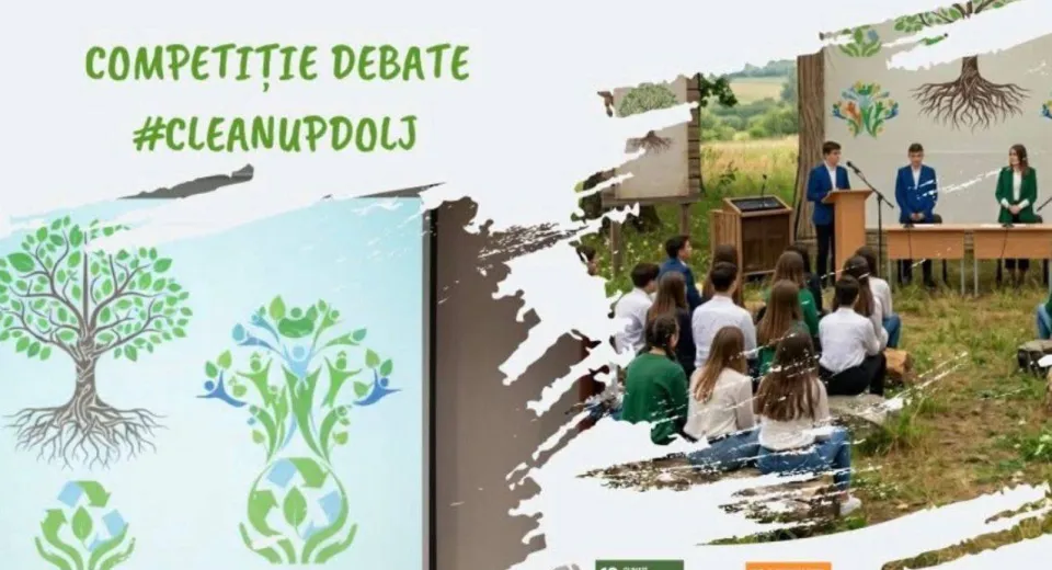 Foto CRAIOVA: Dezbateri cu miză reală. Cum văd liceenii lupta împotriva poluării