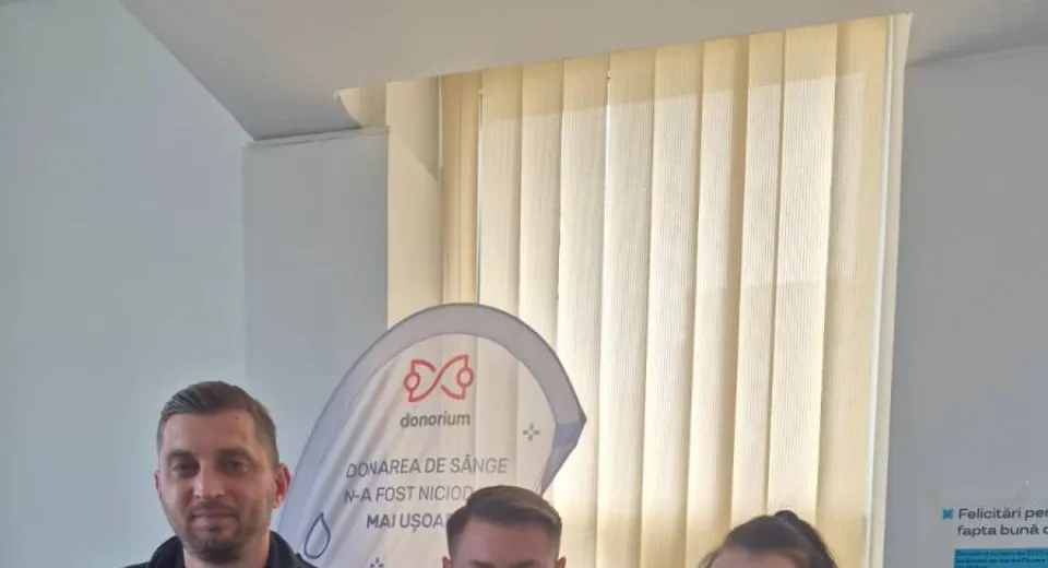 Foto Solidaritate în acțiune. Polițiștii doljeni donează sânge de Ziua Poliției Române