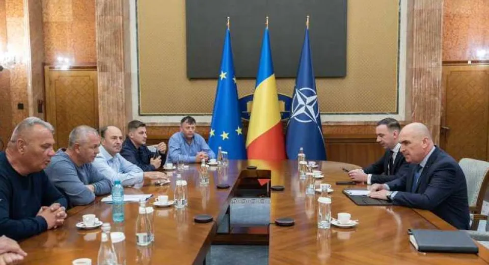 Foto Ilie Bolojan s-a întâlnit cu reprezentanții Complexului Energetic Oltenia