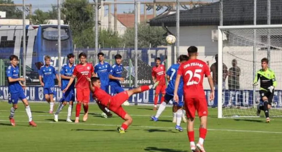 Foto FCU-Filiași 0-5. Vezi rezultatele meciurilor Turului 1 al Cupei României, sezonul 2026-2027