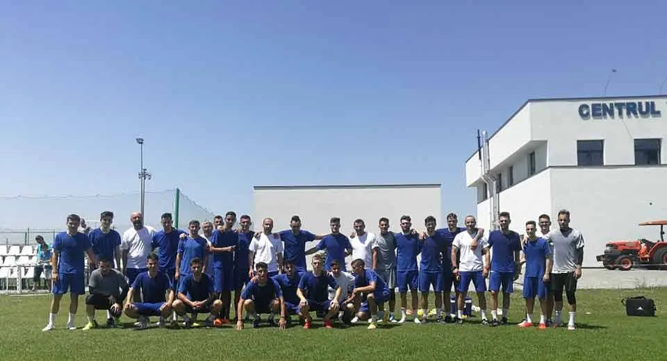 Foto EXCLUSIV. A început treaba. Acesta este staff-ul lui Trică la FC Universitatea Craiova!