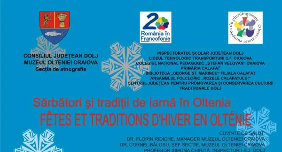 Foto «Sărbători şi tradiţii de iarnă» alături de Muzeul Olteniei