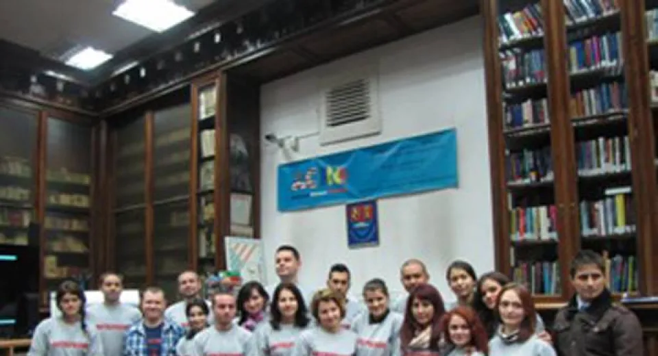 Foto American Corner - una dintre cele mai productive secţii al Bibliotecii «Aman»