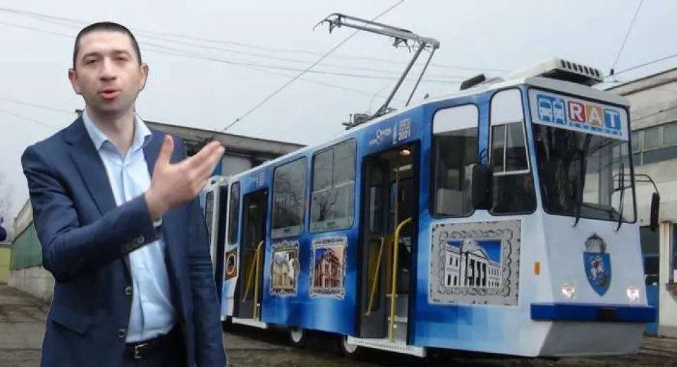 Foto RAT Craiova a modernizat un tramvai cu 9.200 de euro