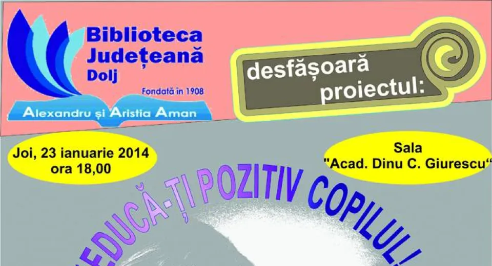 Foto «Educă-ţi pozitiv copilul!»