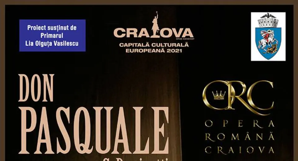 Foto Don Pasquale pe scena Operei Române Craiova