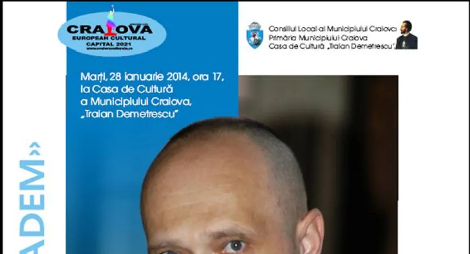 Foto Daniel Banulescu vine la «Scriitori la Tradem»