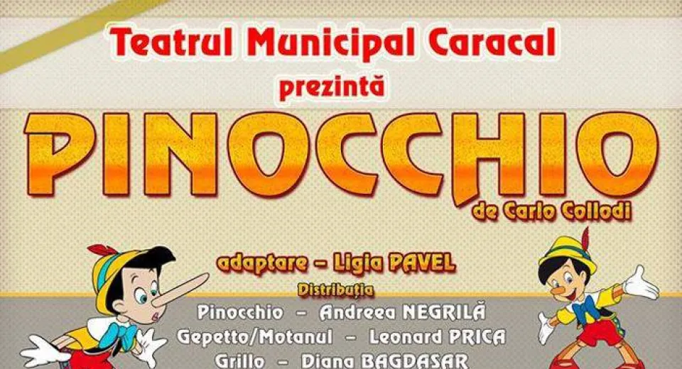 Foto PINOCCHIO A VENIT LA CARACAL