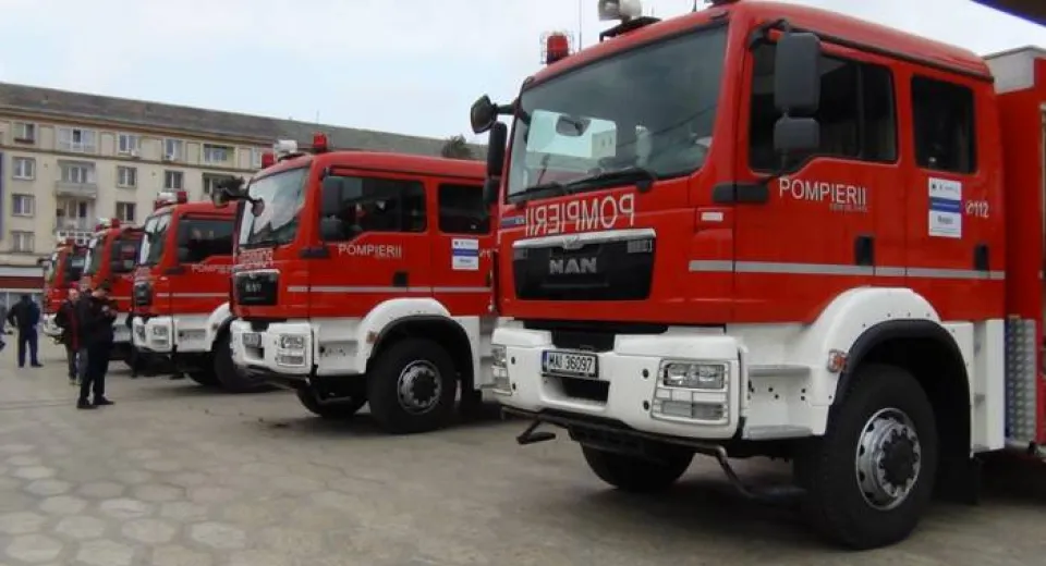 Foto Echipamente noi la Inspectoratele pentru Situaţii de Urgenţă din Oltenia