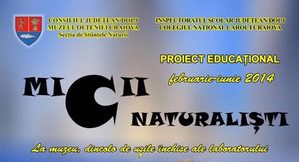 Foto «Micii Naturalişti» - La muzeu, dincolo de uşile închise ale laboratorului