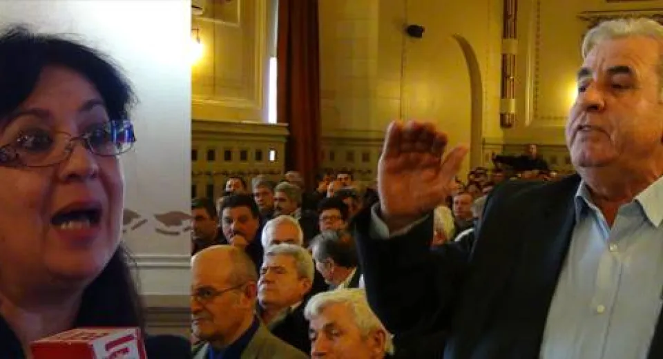 Foto «Daţi-mi voie! Dumneavoastră nu speriaţi primarii cu puşcăria!»