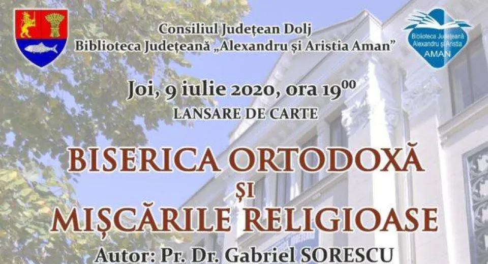 Foto „Biserica Ortodoxă și mișcările religioase”, autor pr. dr. Gabriel Sorescu