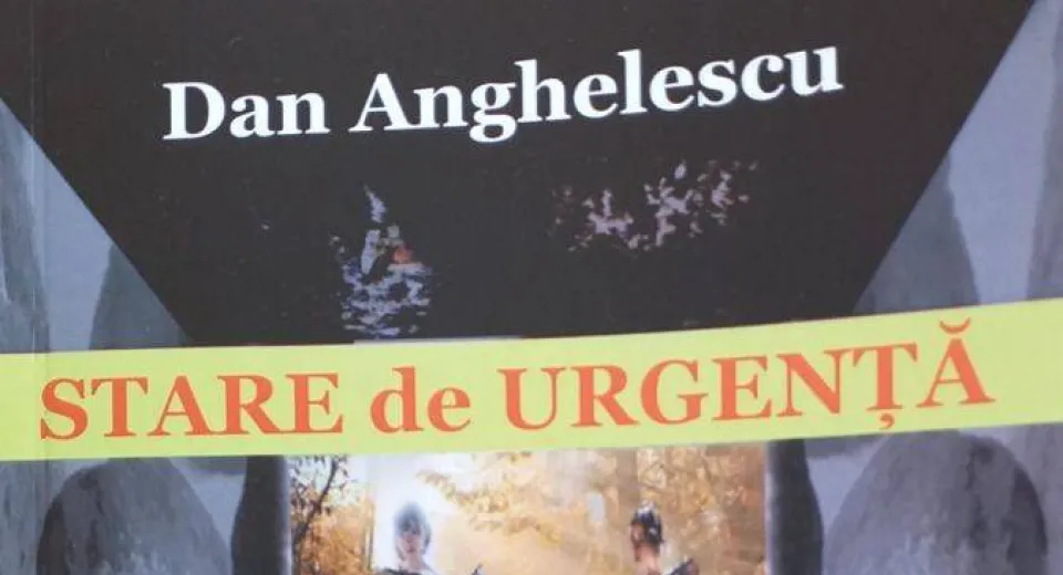 Foto A apărut volumul de poeme „STARE de URGENŢĂ”, autor Dan Anghelescu