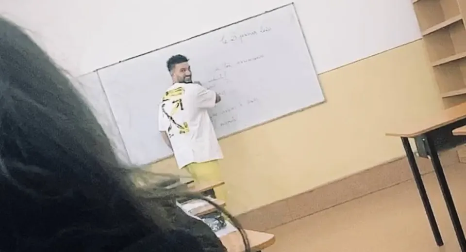Foto Dorian Popa, “elev” la Colegiul Național Frații Buzești