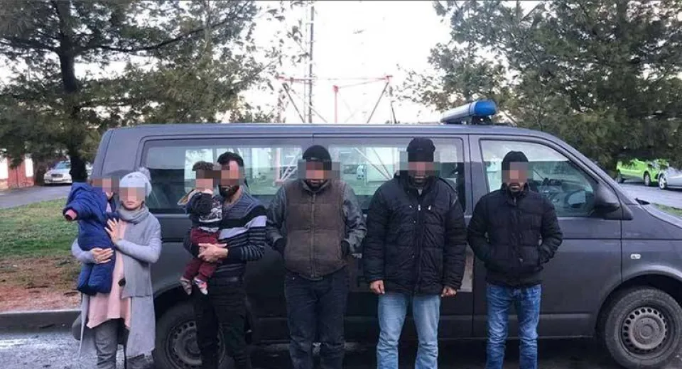 Foto Un sirian a încercat să intre ilegal în țară pe la Frontiera Calafat