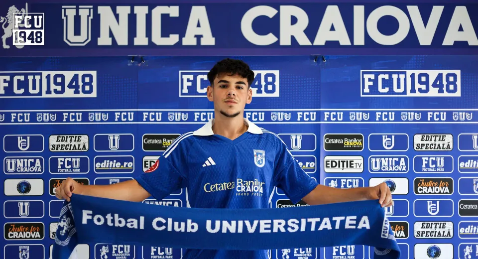 Foto FCU a transferat un nou UNDER. Traian Ciubotaru a semnat pe trei ani cu Știința