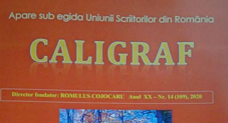 Foto Revista „CALIGRAF” Nr. 13 (108) / Aprilie-Iunie 2020