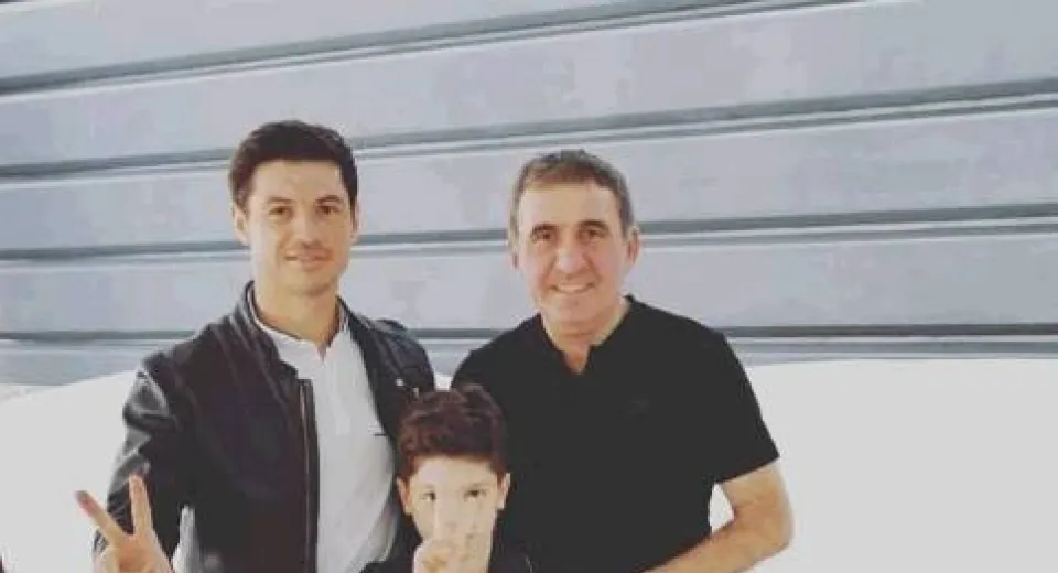 Foto Dănănae și fiul său i-au purtat noroc lui Gică Hagi și Ianis Hagi