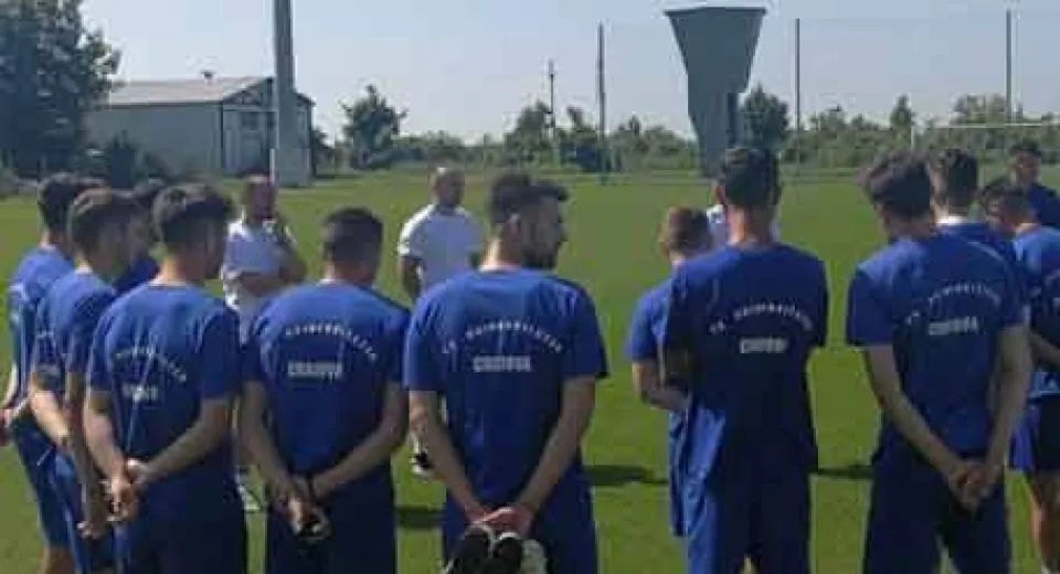 Foto  Alb-albaștrii nu au primit vacanță. Ce jucători nu s-au antrenat luni!