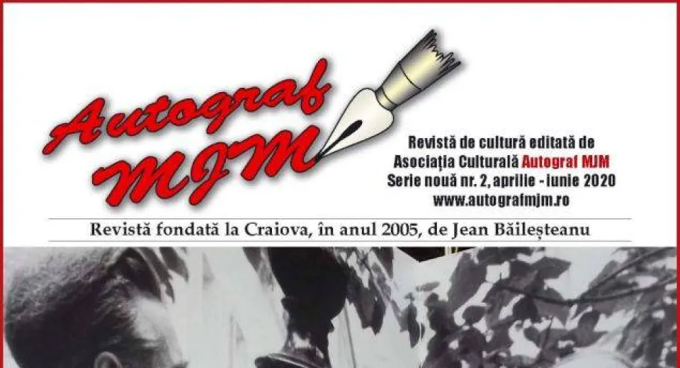 Foto Revista „Autograf MJM” Nr. 2 / aprilie-iunie 2020