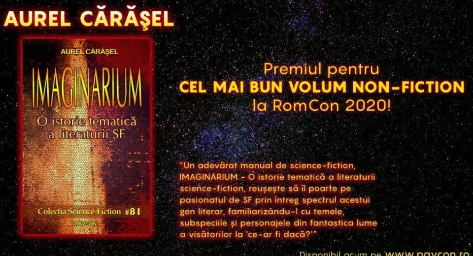 Foto ”IMAGINARIUM - O istorie tematică a literaturii science-fiction”, de Aurel Cărăşel