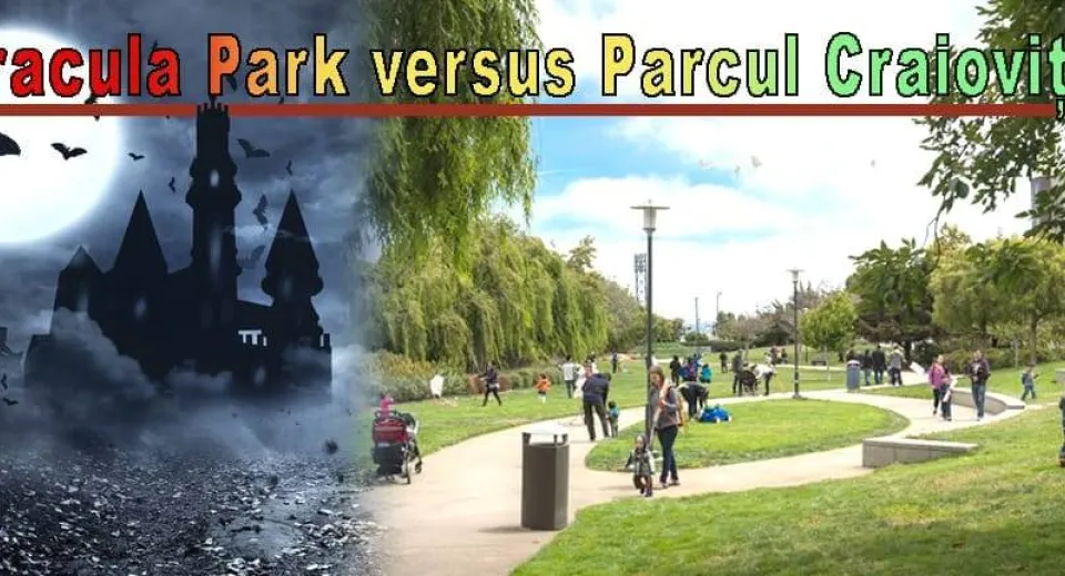 Foto Nicolae Giugea: „Dracula Park versus Parcul ”Craiovița Nouă”