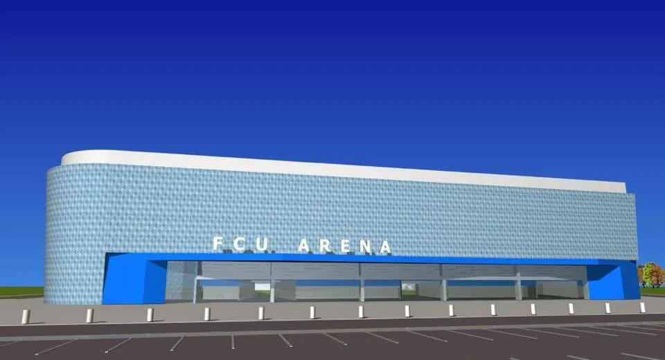 Foto Macheta proiectului FCU Arena a ajuns la forma finală!