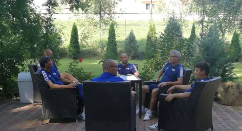 Foto EXCLUSIV. VIDEO+FOTO Trică și-a scos elevii la plimbare înainte de meciul cu Chișineu Criș!