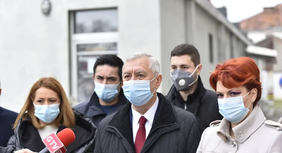 Foto Ion Prioteasa: „Am votat pentru binele României și, implicit, pentru binele județului Dolj”