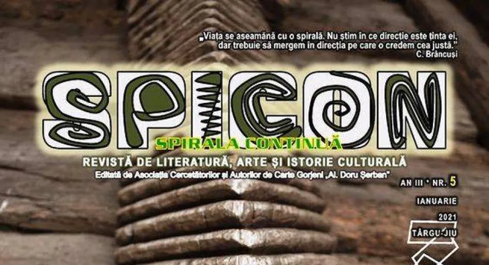 Foto Revista de cultură „SPICON” Nr. 1/2021