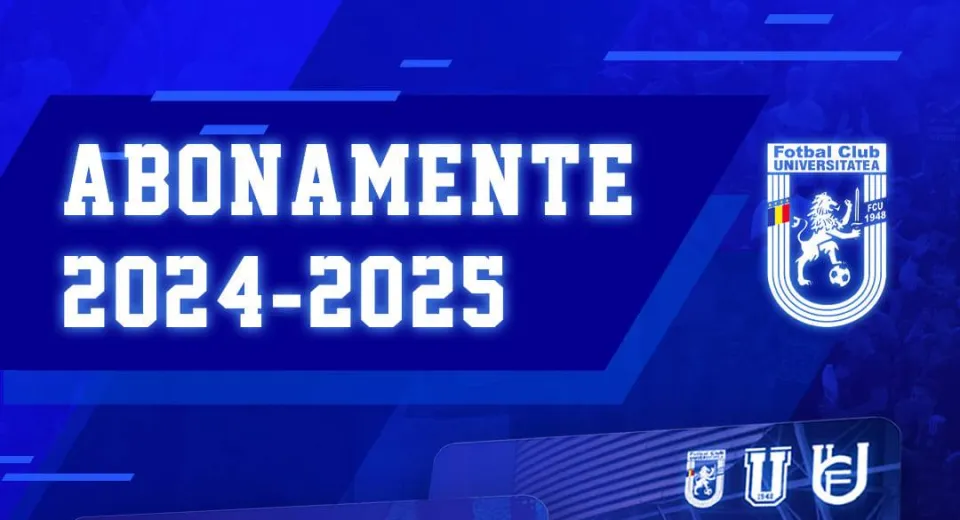 Foto  FCU a scos la vânzare abonamentele pentru sezonul 2024-2025. Vezi prețurile