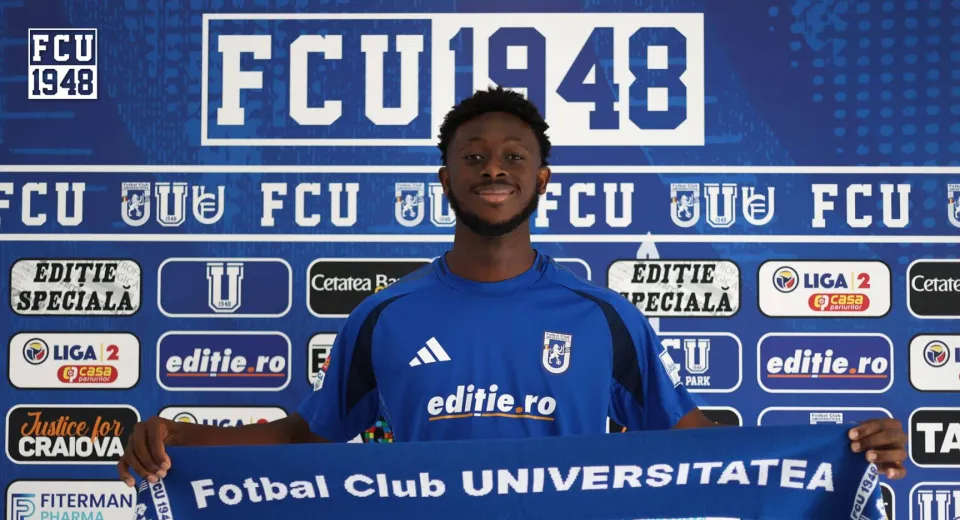Foto FCU 1948 și-a întărit defensiva. Aboubacar Camara a semnat cu Știința