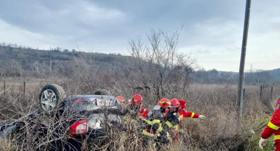 Foto Mehedinți: Accident cu o victimă la Șimian 